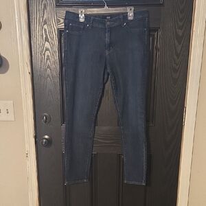 a.n.a Women's Dark Blue Skinny Jeans